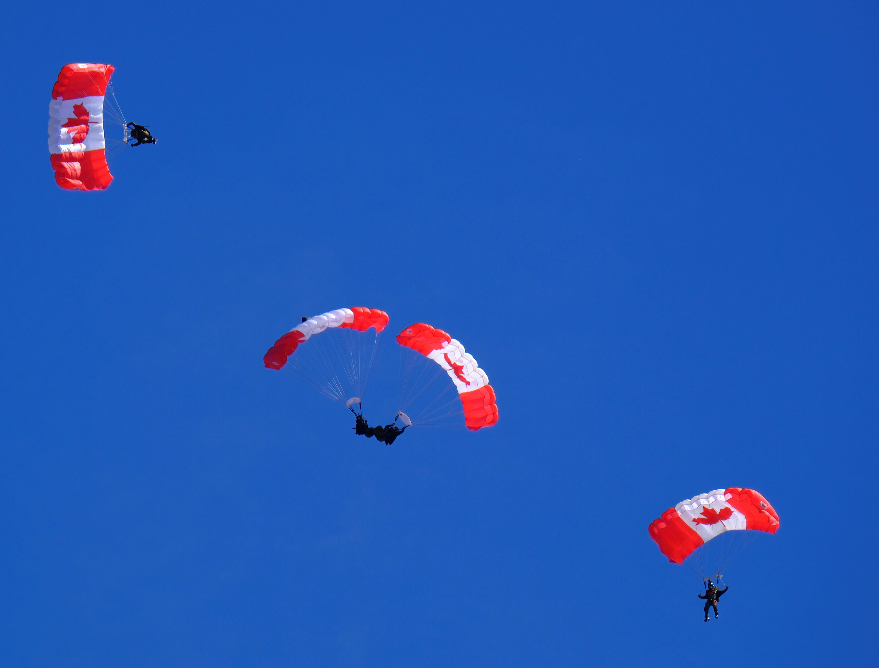 SkyHawks parachute team