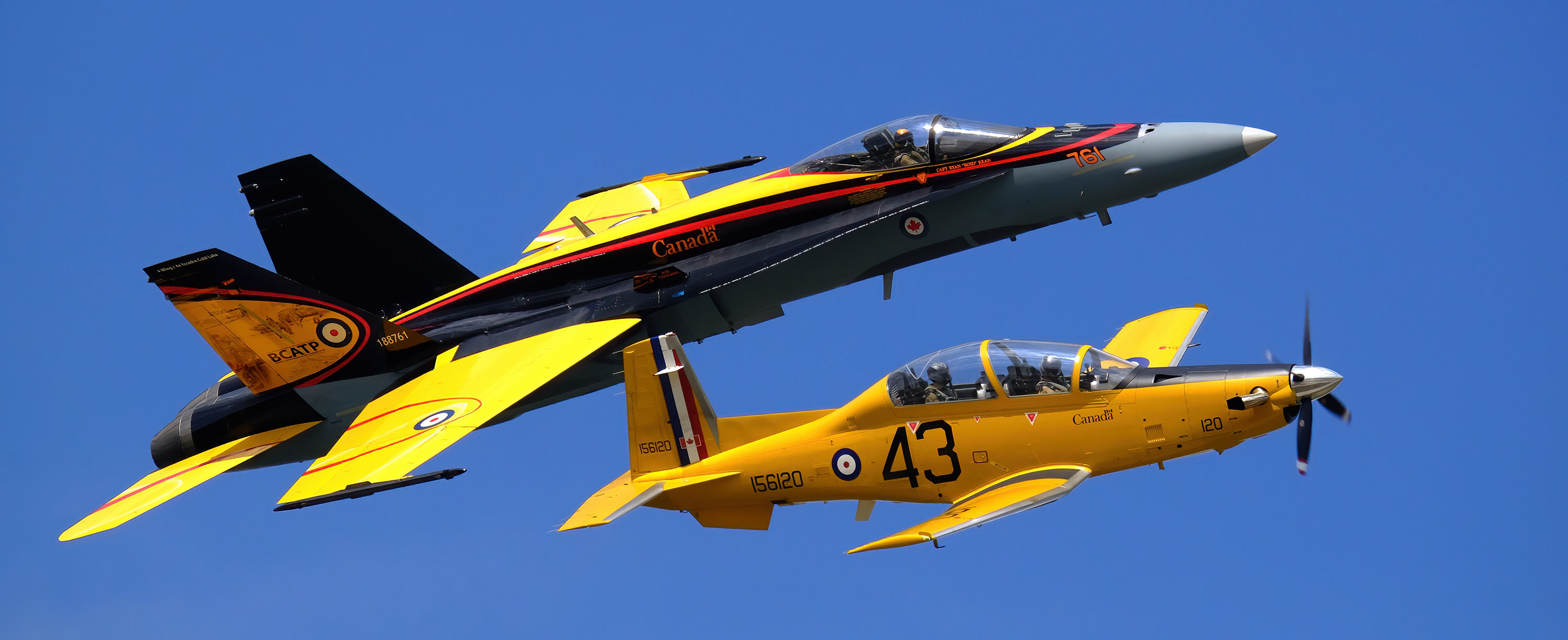 CF-18 Hornet CT-156 Harvard II
